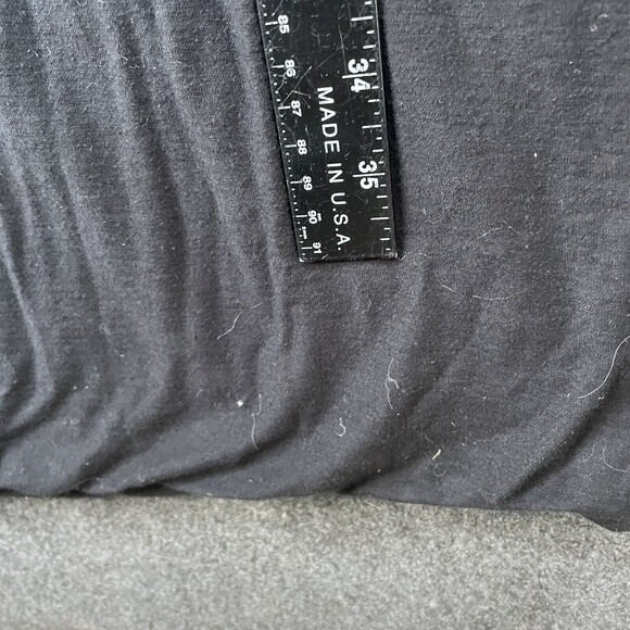 STANDARD JAMES PERSE Womens Blouson Dress Lightweight Stretch Size 1 Black EUC - Picture 6 of 7